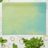 Blau und grün handtuch (Gefaltet)
