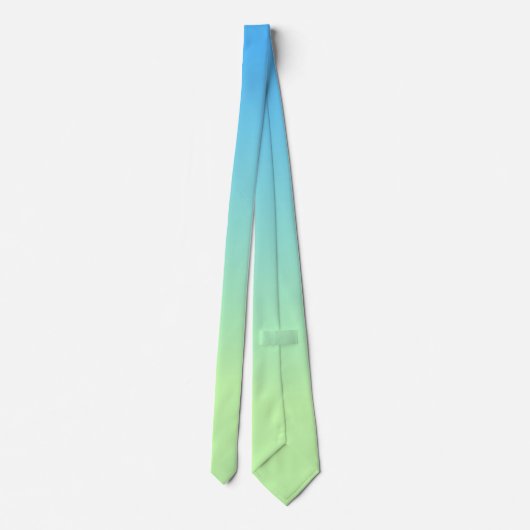 Blau und Grün Krawatte (Rückseite)