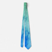 Blau und Grün Krawatte (Rückseite)