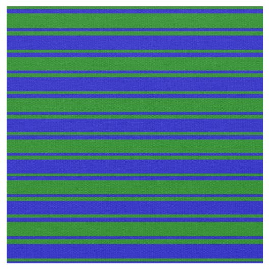 Blau und grün, Linse/Streifenmuster Stoff (Nahaufnahme)