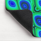 blau und grün mousepad (Ecke)