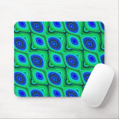 blau und grün mousepad (Mit Mouse)
