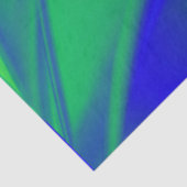 Blau und Grün Seidenpapier (Ausschnitt)