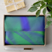 Blau und Grün Seidenpapier (Geschenk)
