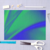 Blau und Grün Seidenpapier (Handwerk)
