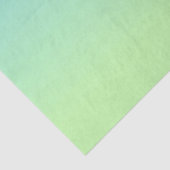 Blau und Grün Seidenpapier (Detail)