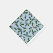 Blau und Grün Serviette (Ecke)