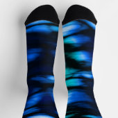 Blau und grün socken (Oben)