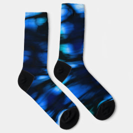 Blau und grün socken
