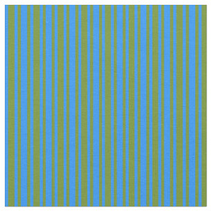 Blau- und grüne Linse/Streifenmuster Stoff