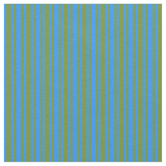 Blau- und grüne Linse/Streifenmuster Stoff (Nahaufnahme)