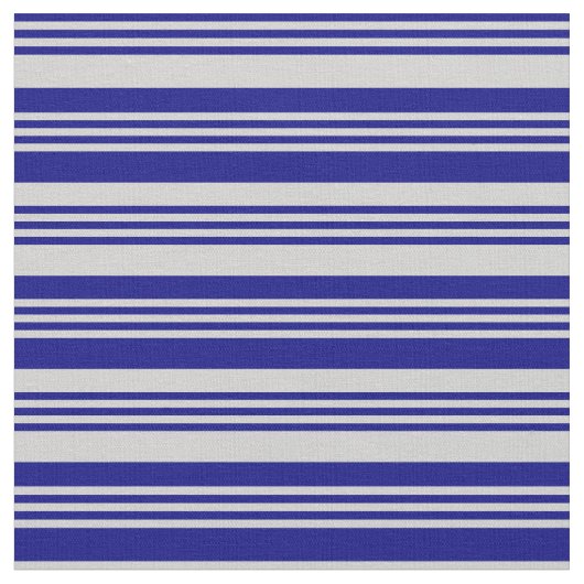 Blau und hellgraue Streifen/Linke Muster Stoff (Nahaufnahme)