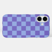 Blau- und Lavendelmuster Case-Mate iPhone Hülle (Rückseite (Horizontal))
