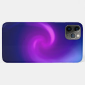 Blau und Lila Abstrakter Hintergrund Case-Mate iPhone Hülle (Rückseite (Horizontal))