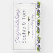 Blau und lila banner (Vertikal)