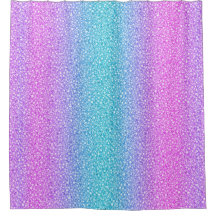 Blau und Lila Glitzer