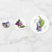 Blau und lila konfetti (Vorderseiten)