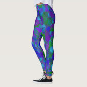 Blau und Lila Leggings (Links)