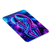 Blau und lila magnet (Rechte Seite)