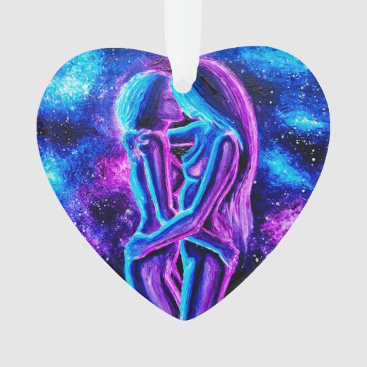 Blau und lila ornament (Vorderseite)