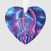 Blau und lila ornament (Rückseite)