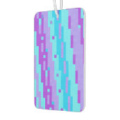 Blau und lila Pixel Autolufterfrischer (Links)