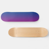Blau und lila skateboard (Horizontal)