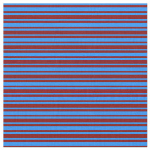 Blau- und Maroonfarbene Streifen-/Linenmuster Stoff