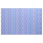 Blau und Mauve Floral Stoff (Yard (91,4 cm))