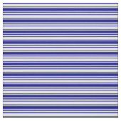 Blau- und Minzcreme-Streifen Stoff (Muster)
