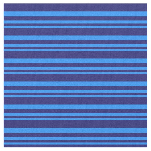 Blau- und Mitternachtsblau farbige Linien Muster Stoff (Nahaufnahme)