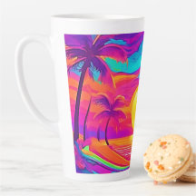 Blau und Orange Sunset