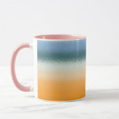Blau und Orange Tasse (Links)