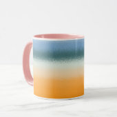 Blau und Orange Tasse (Vorderseite Links)