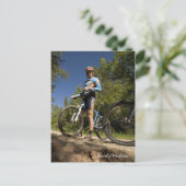 Blau- und Orangefahr (Postkarte) Postkarte (Stehend Vorderseite)