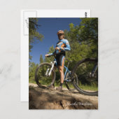 Blau- und Orangefahr (Postkarte) Postkarte (Vorne/Hinten)