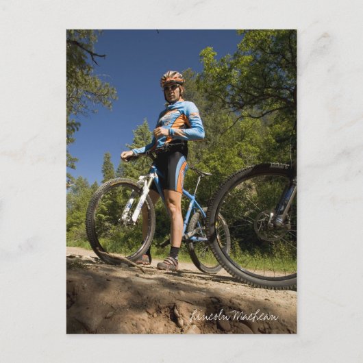 Blau- und Orangefahr (Postkarte) Postkarte (Vorderseite)