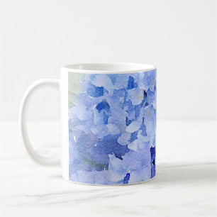 Blau- und Perwinkl-Hydrangea-Tasse Kaffeetasse