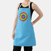 Blau und Regenbogen Schürze (InSitu)