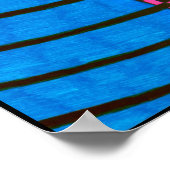 Blau und Rosa, AJOlson Poster (Ecke)