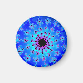 Blau und Rosa Auge Magnet