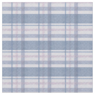 Blau und Rosa Karo Stoff