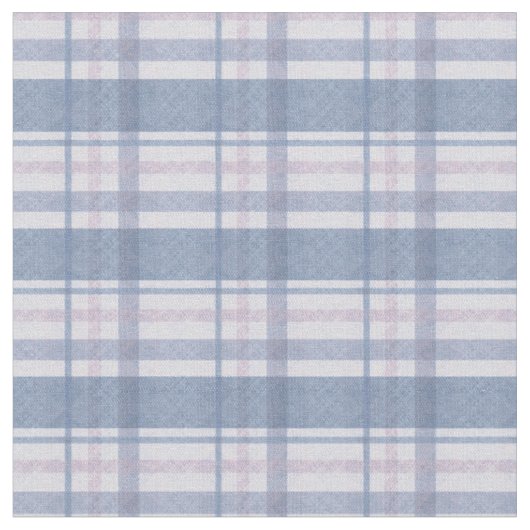 Blau und Rosa Karo Stoff (Nahaufnahme)