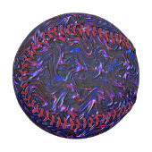 Blau und rosa mit Wandstruktur Baseball (Vorderseite Links)