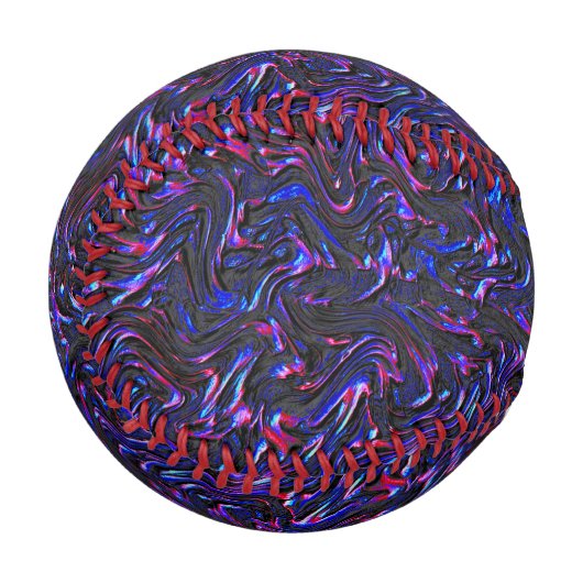 Blau und rosa mit Wandstruktur Baseball (Vorderseite Links)