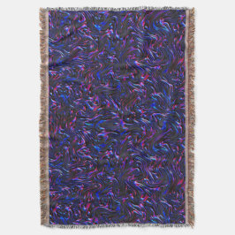 Blau und rosa mit Wandstruktur Decke