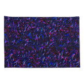 Blau und rosa mit Wandstruktur Kissenbezug (Rückseite-Rechts)