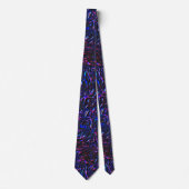 Blau und rosa mit Wandstruktur Krawatte (Vorderseite)