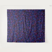 Blau und rosa mit Wandstruktur Wandteppich (Vorderseite (Horizontal))