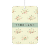 Blau und Rot, Blau, Ihr Name Autolufterfrischer (Vorderseite)